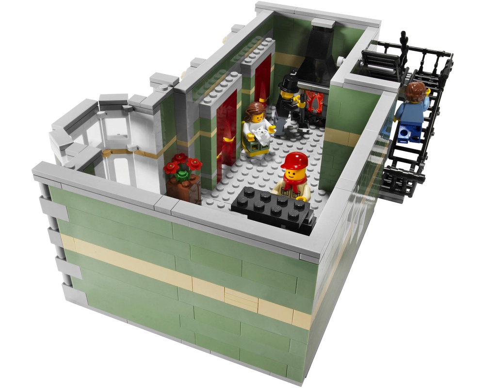 LEGO Set 10185-1 Green Grocer (2008 Modular Buildings) | Rebrickable with LEGO