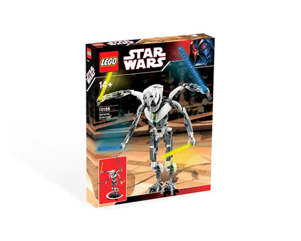 tegnebog fax pulsåre LEGO Set 10186-1 General Grievous (2008 Star Wars > Ultimate Collector  Series) | Rebrickable - Build with LEGO