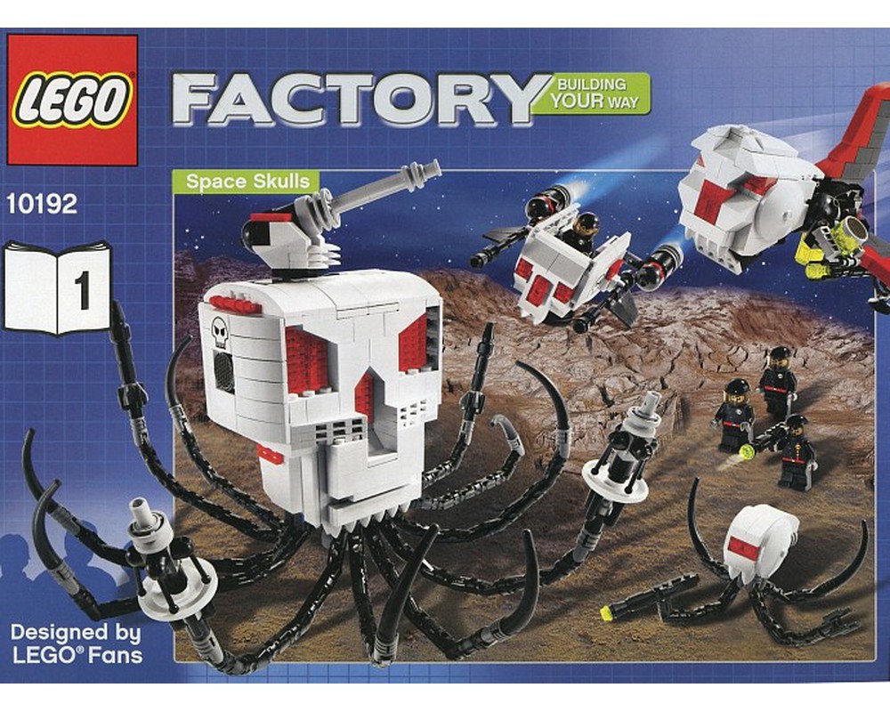 LEGO Set 10192-1 Space Skulls (2008 Factory) | Rebrickable - Build 