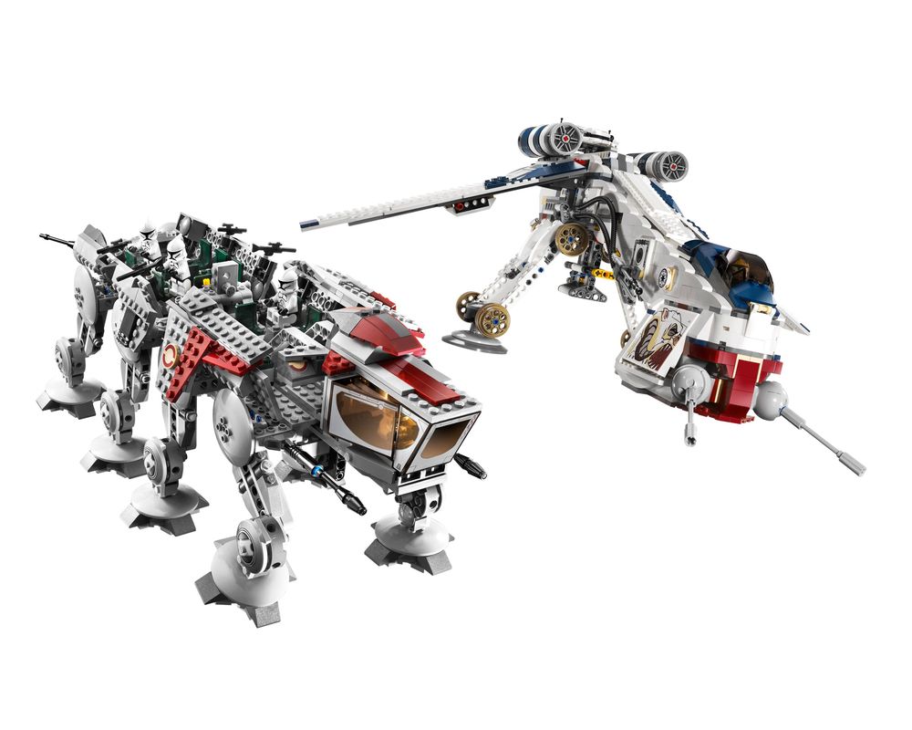 LEGO Set 10195-1 Republic Dropship with AT-OT (2009 Wars > Ultimate Series) | - with LEGO