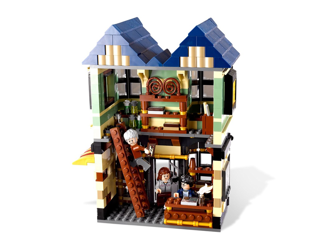 leder Motherland rørledning LEGO Set 10217-1 Diagon Alley (2011 Harry Potter) | Rebrickable - Build  with LEGO