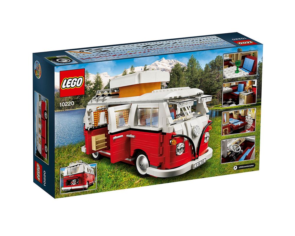 LEGO Set 10220-1 Volkswagen T1 Camper Van (2011 Creator > Creator
