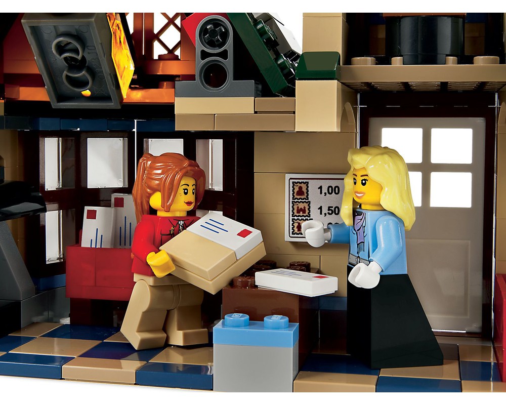 LEGO Set 10222-1 Winter Post Office Seasonal > Christmas) | Rebrickable - Build with LEGO