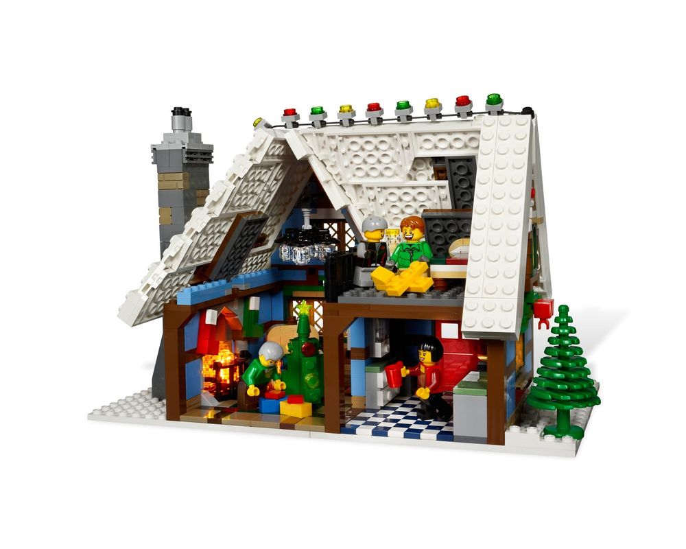 10229-1 Winter Village Cottage (2012 Seasonal > Christmas) | Rebrickable - with LEGO