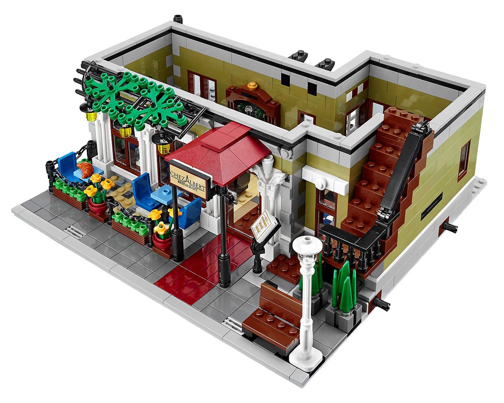 LEGO Set 10243-1 Restaurant (2014 Modular Buildings) | - Build with