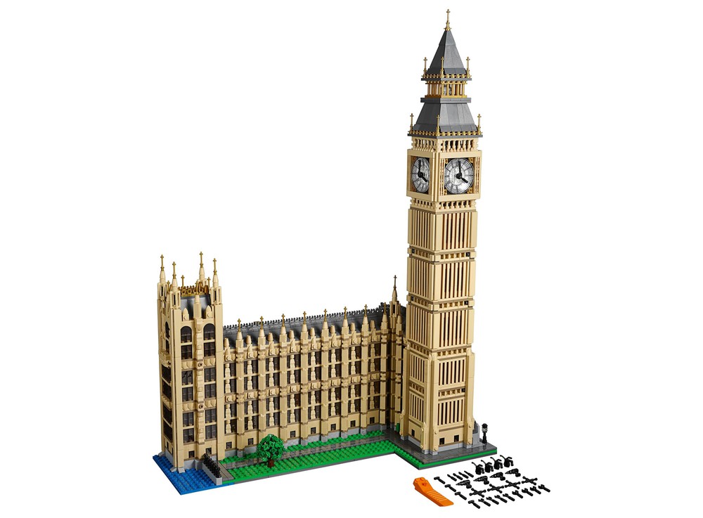 LEGO Set 10253-1 Big Ben (2016 Creator > Creator Expert) | Rebrickable ...