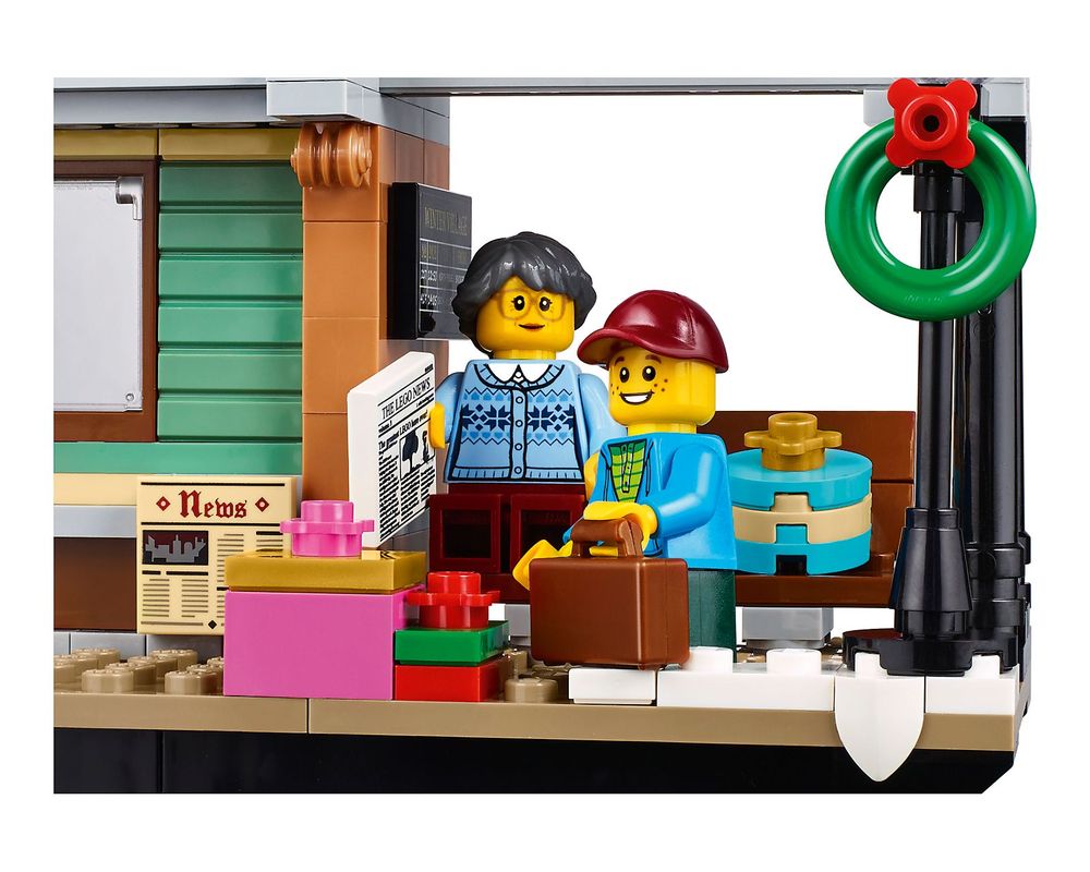 Lao Hula hop Uenighed LEGO Set 10259-1 Winter Village Station (2017 Seasonal > Christmas >  Creator) | Rebrickable - Build with LEGO