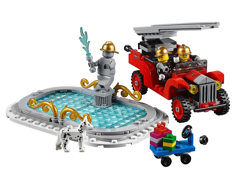 Værdiløs afregning Proportional LEGO Set 10263-1 Winter Village Fire Station (2018 Seasonal > Christmas >  Creator) | Rebrickable - Build with LEGO