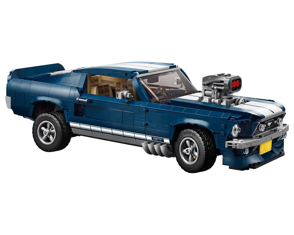 LEGO MOC Ford Mustang 'Bullitt' Fastback - Movie Car - (FREE) (Reskin of  Creator Set #10265) (Dark Green) by Brick.Mocman