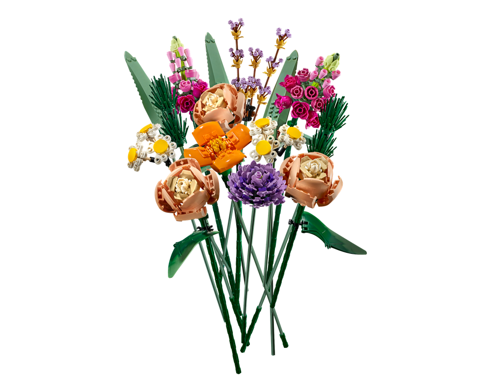 fleur_k PieceRelax - KZ1028 - Mini Bricks Potted Flower - Sunflower