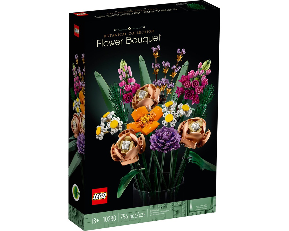 LEGO Flower Bouquet: Botanical Collection 10280 🎧 Pure Build 