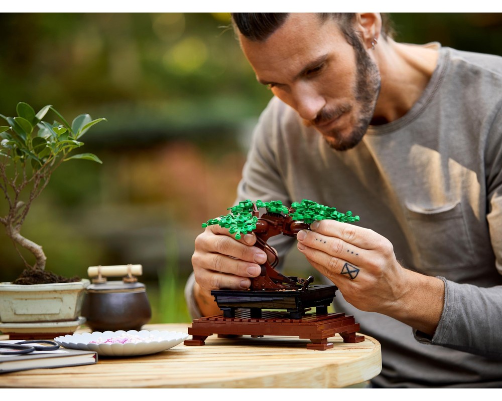 LEGO Set 10281-1 Bonsai Tree (2021 Botanicals) | Rebrickable - Build ...