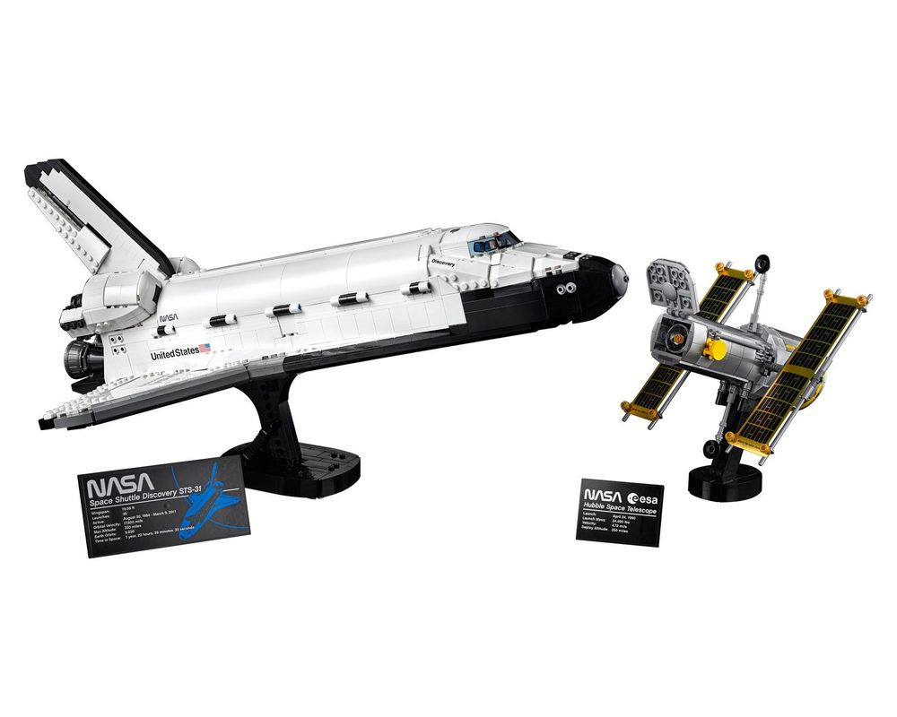 LEGO Set 10283-1 NASA Space Shuttle Discovery (2021 Icons) Rebrickable Build with
