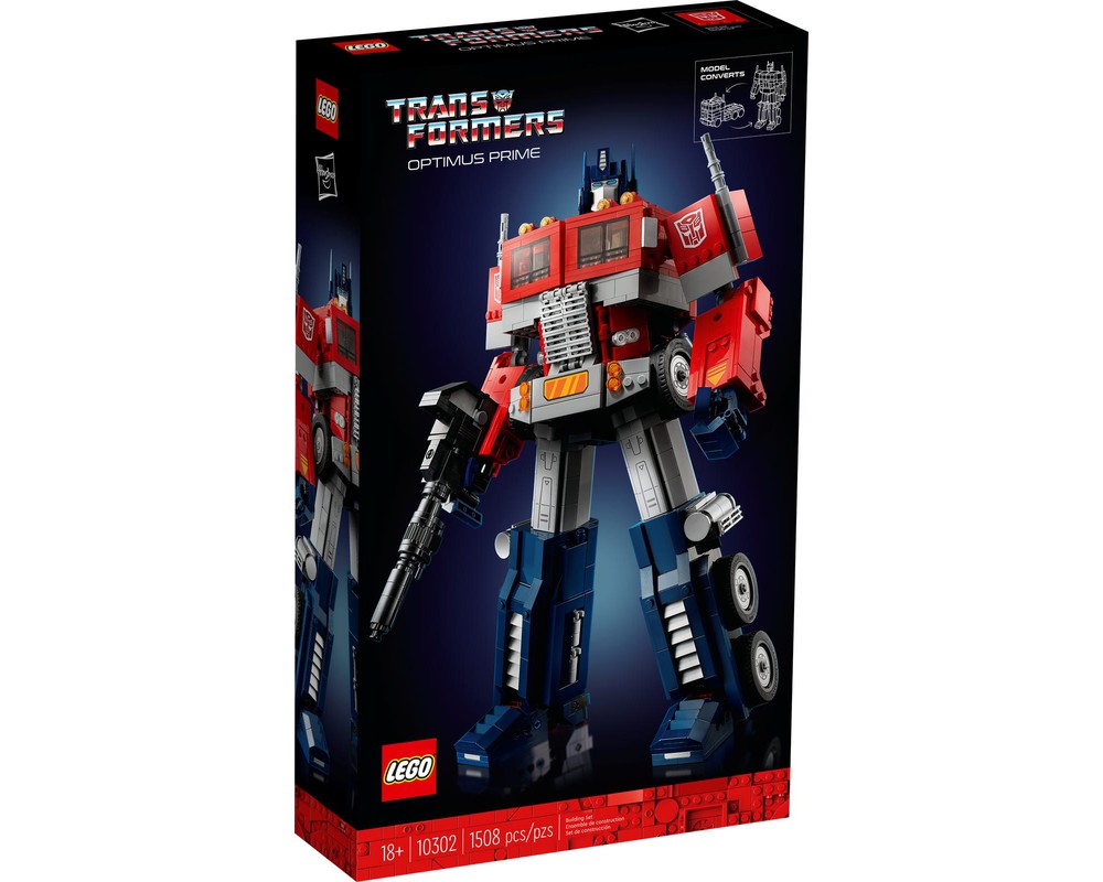 Optimus Prime sale 10302 Building Set NIB