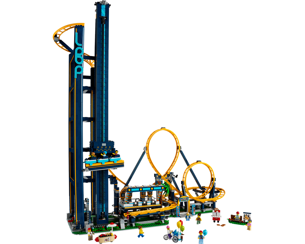 LEGO Set 10303-1 Loop Coaster (2022 Icons) | Rebrickable - Build