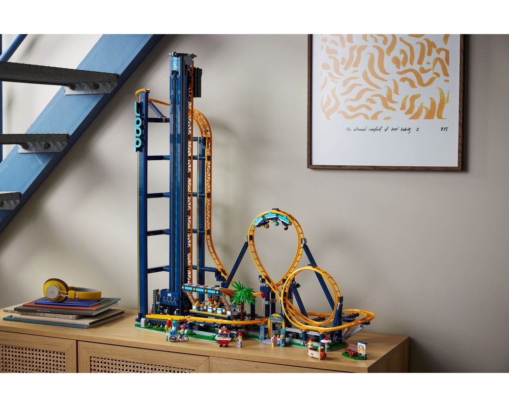 LEGO Set 10303-1 Loop Coaster (2022 Icons) | Rebrickable - Build