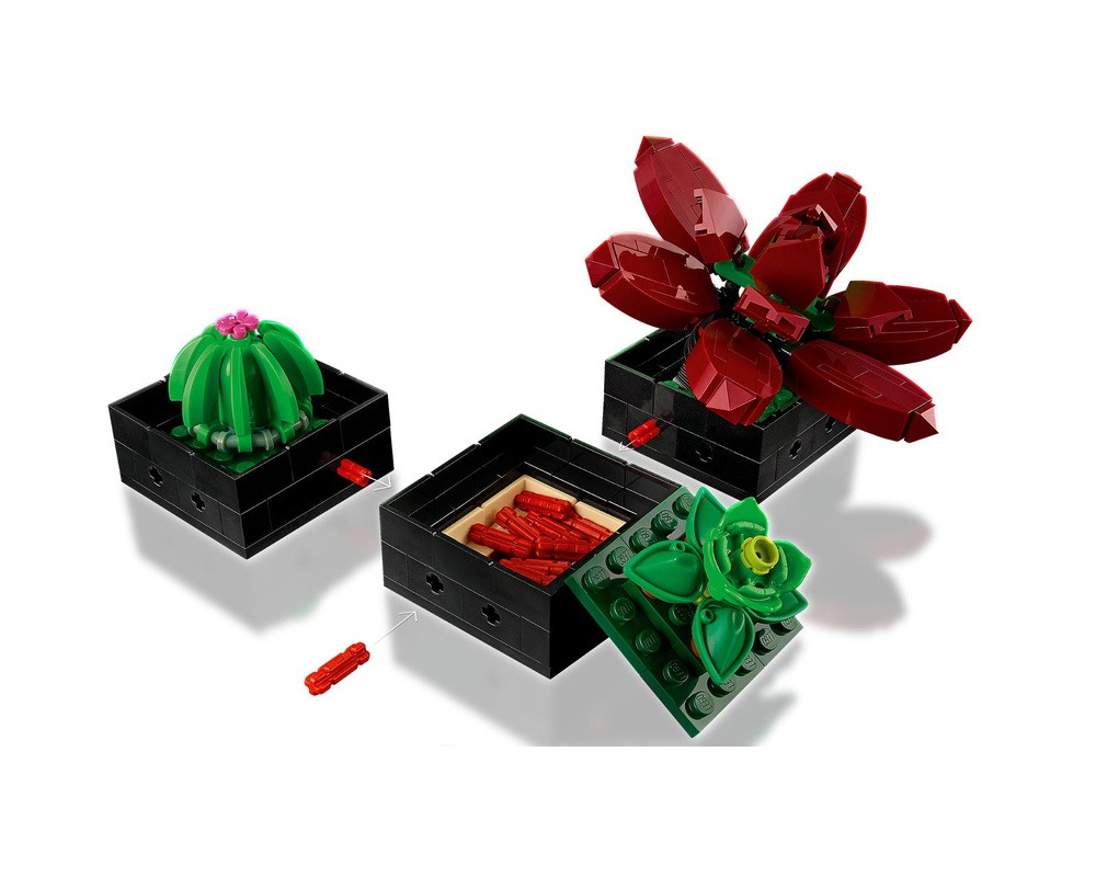 LEGO Set 10309-1 Succulents (2022 Icons)