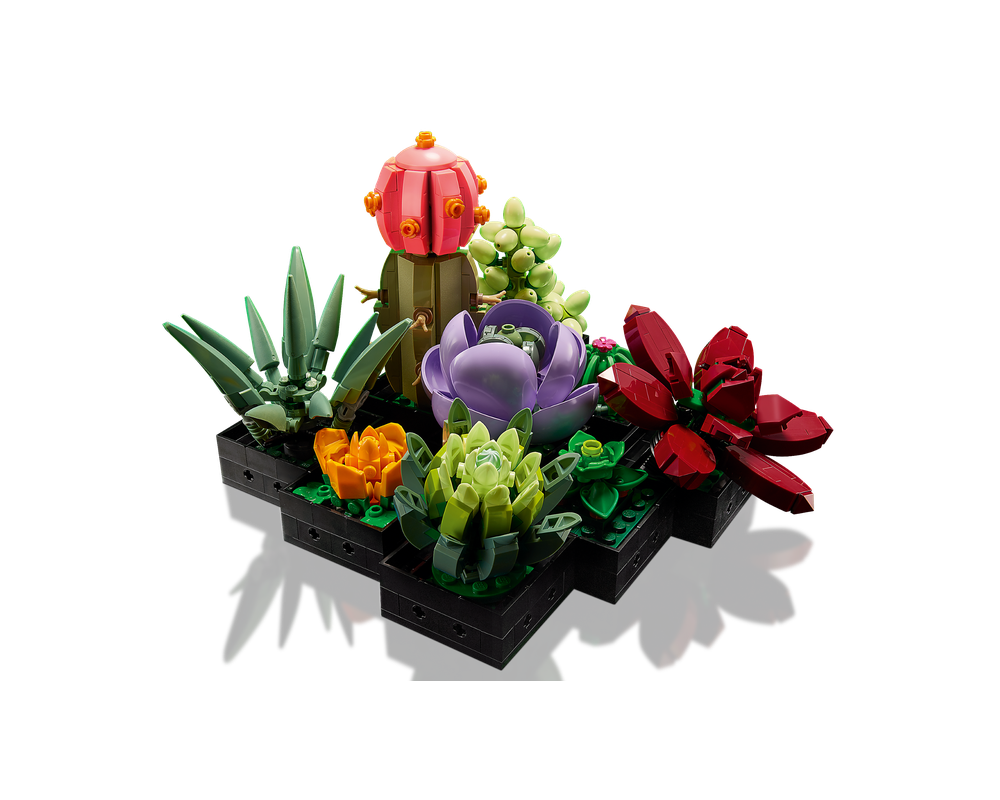 LEGO Set 10309-1 Succulents (2022 Botanicals) | Rebrickable - Build ...