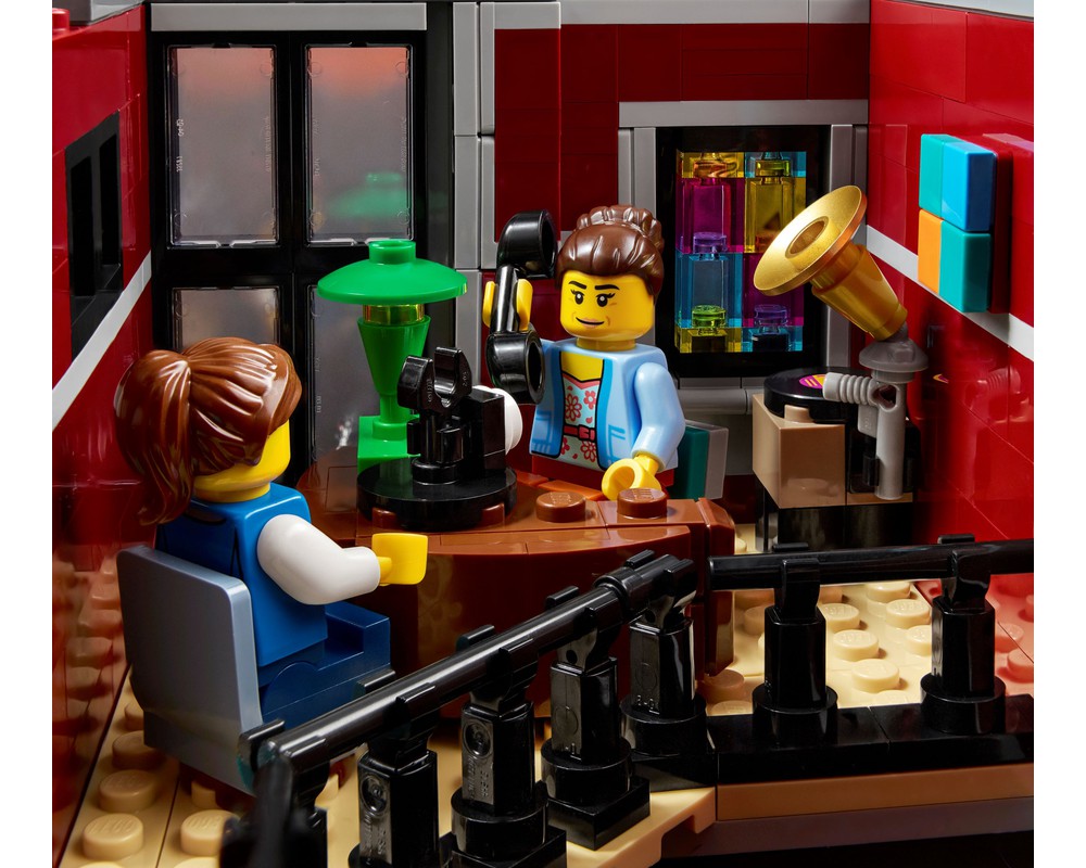 LEGO Set 10312-1 Jazz Club (2023 Modular Buildings) | Rebrickable ...