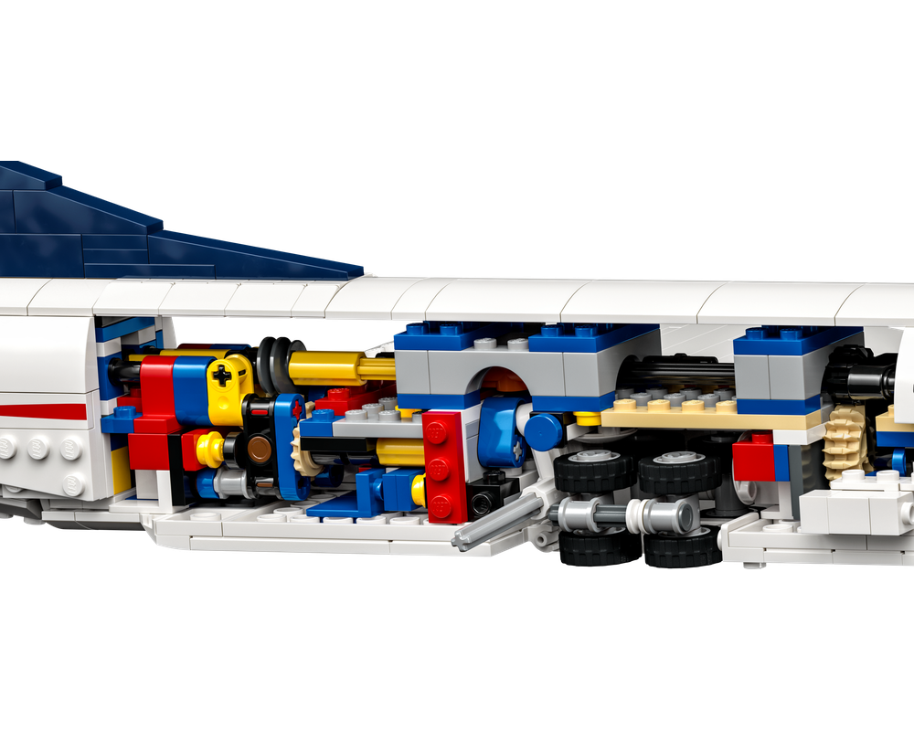 LEGO MOC Concorde - Lego 42117 C model by Flob345632