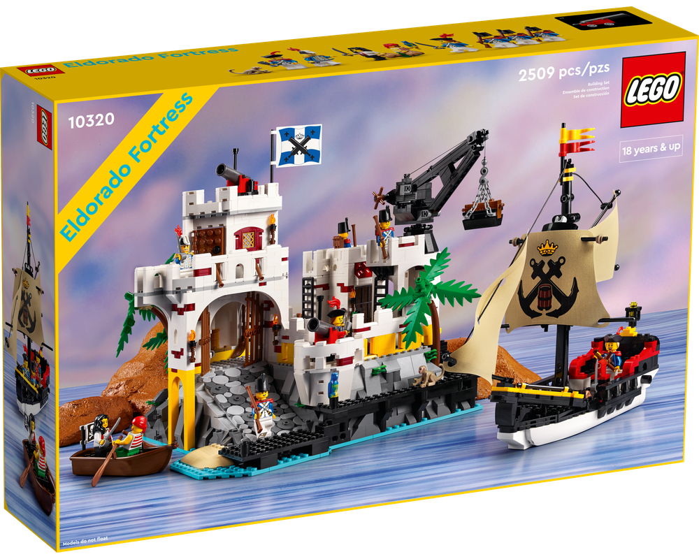 LEGO Set 10320-1 Eldorado Fortress (2023 Icons) | Rebrickable