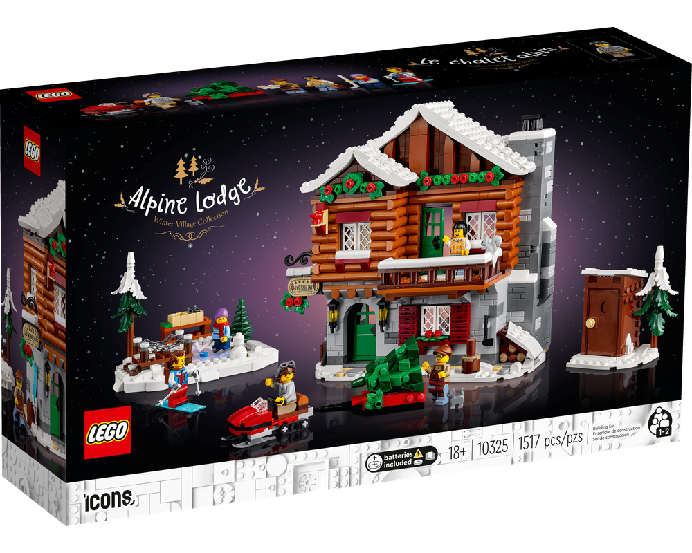 LEGO MOC Modular Alpine Lodge XL - Modification of 2x Sets 10325 by Brick  Artisan