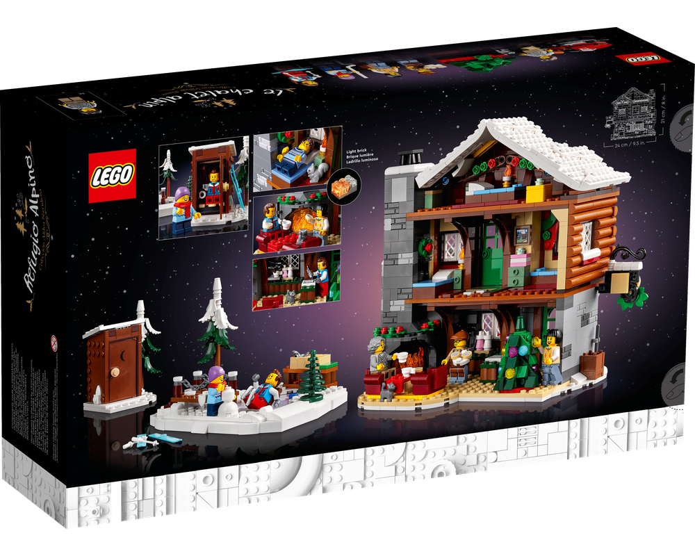 LEGO Set 103251 Alpine Lodge (2023 Seasonal > Christmas) Rebrickable