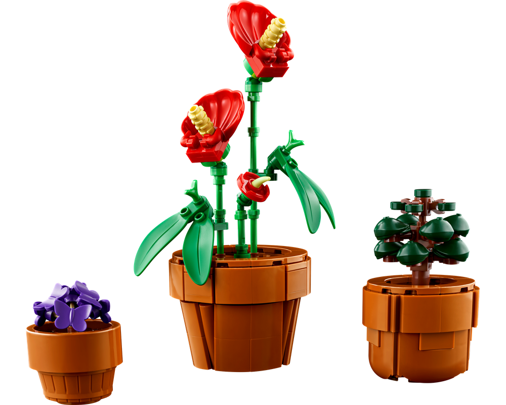 LEGO® Icons review + MOC: 10329 Tiny Plants