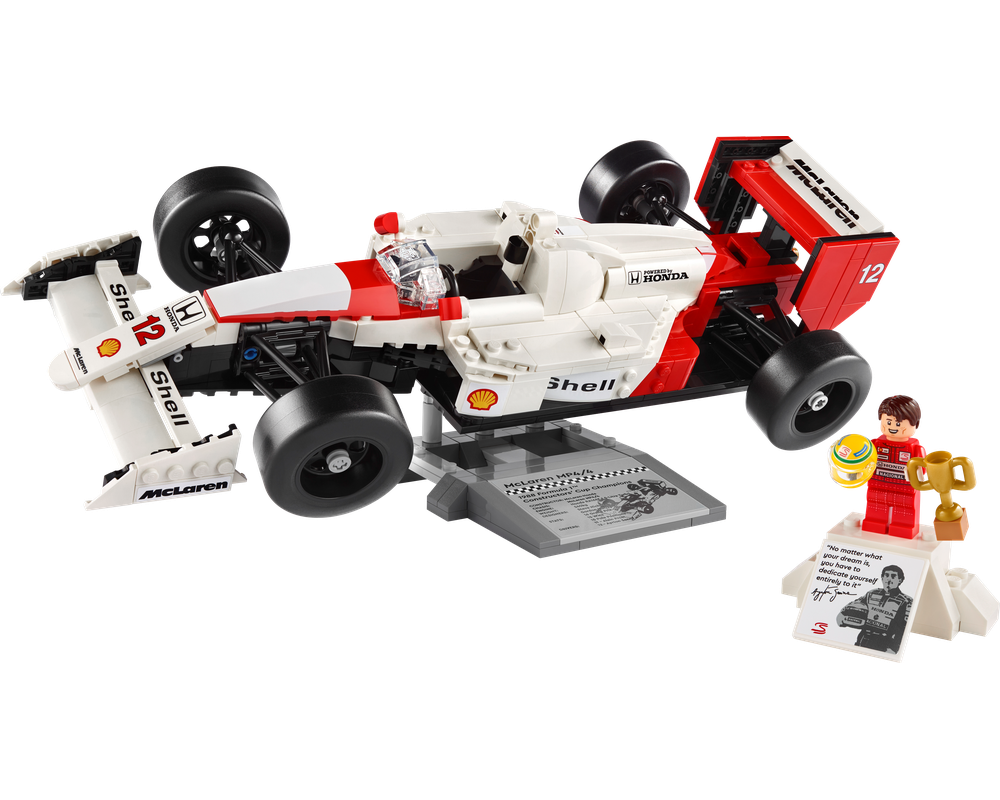 LEGO Set 103301 McLaren MP4/4 & Ayrton Senna (2024 Icons