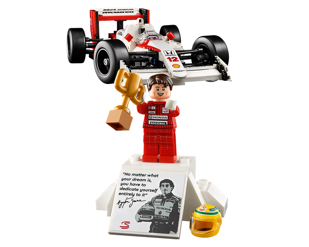 LEGO Set 103301 McLaren MP4/4 & Ayrton Senna (2024 Icons