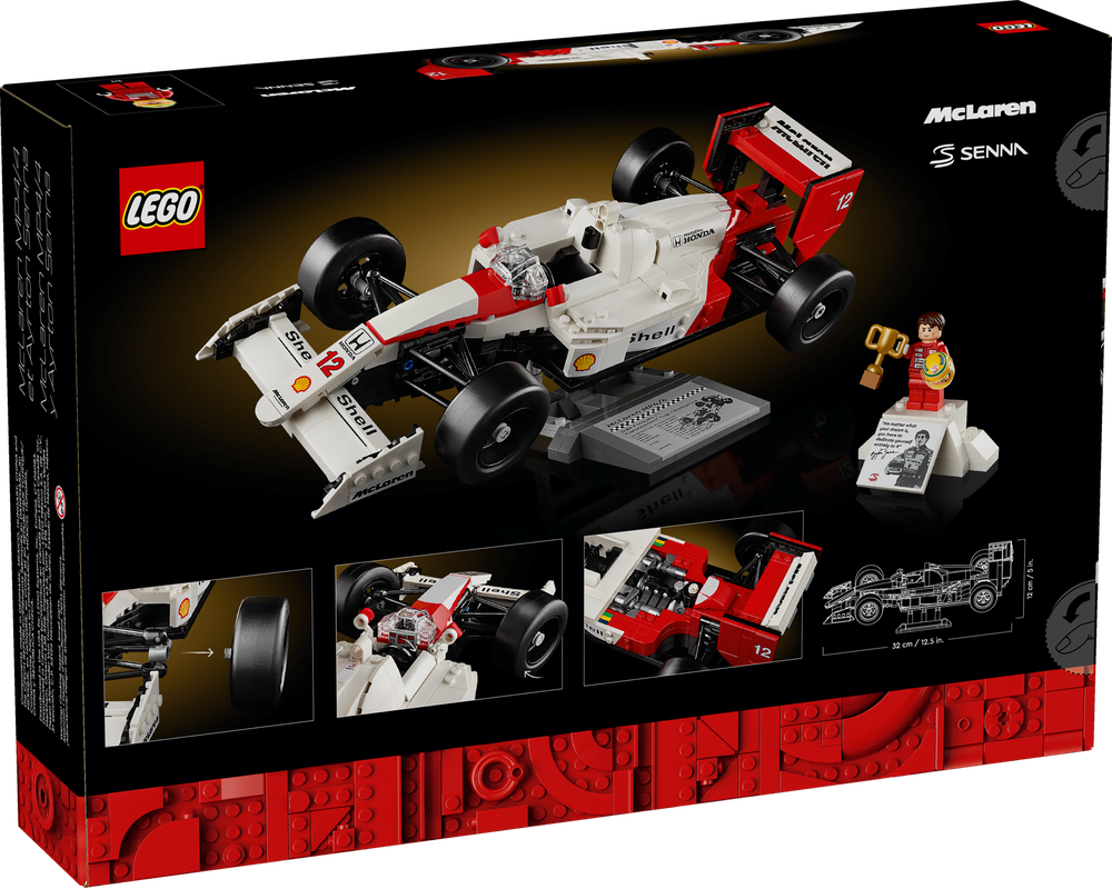 LEGO Set 103301 McLaren MP4/4 & Ayrton Senna (2024 Icons