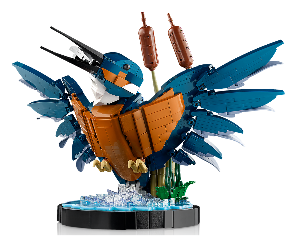 Lego Set 10331 1 Kingfisher Bird 2024 Icons Rebrickable Build