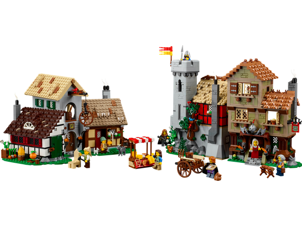 La place de la ville médiévale 10332