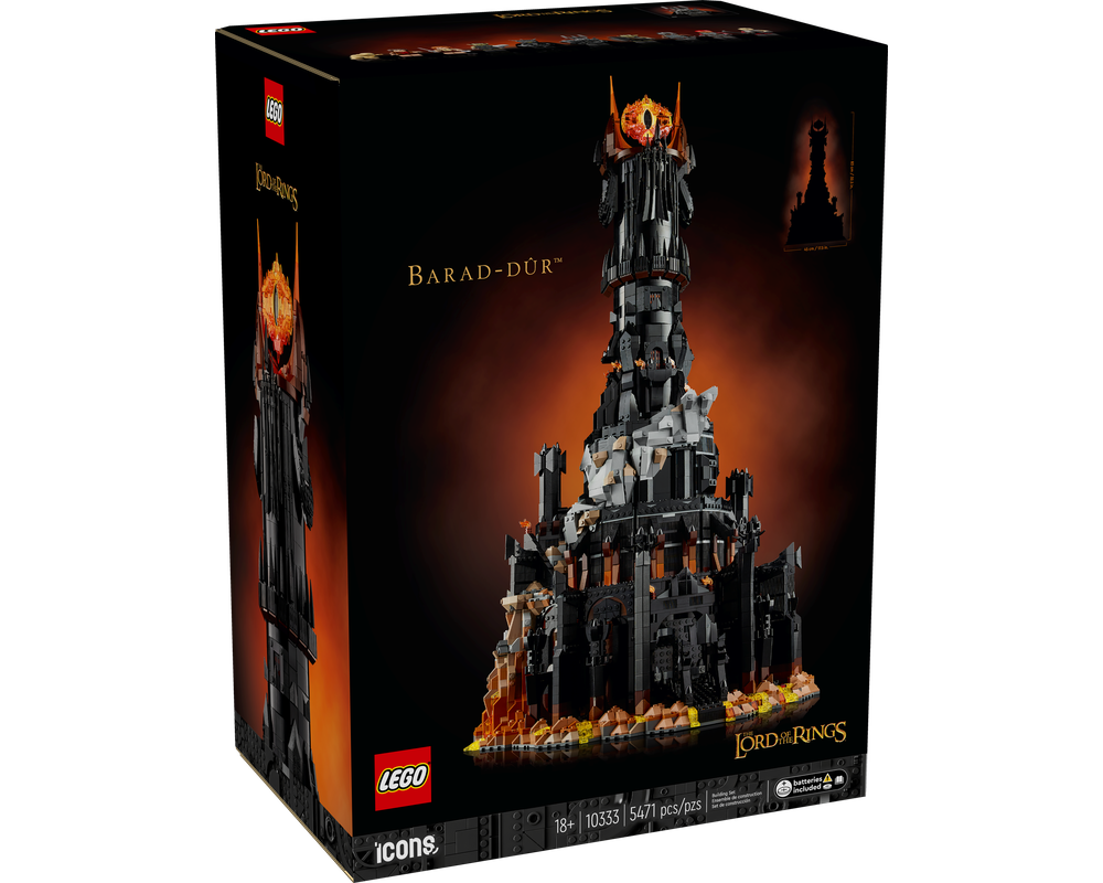 LEGO Set 103331 The Lord of the Rings Baraddûr (2024 Icons