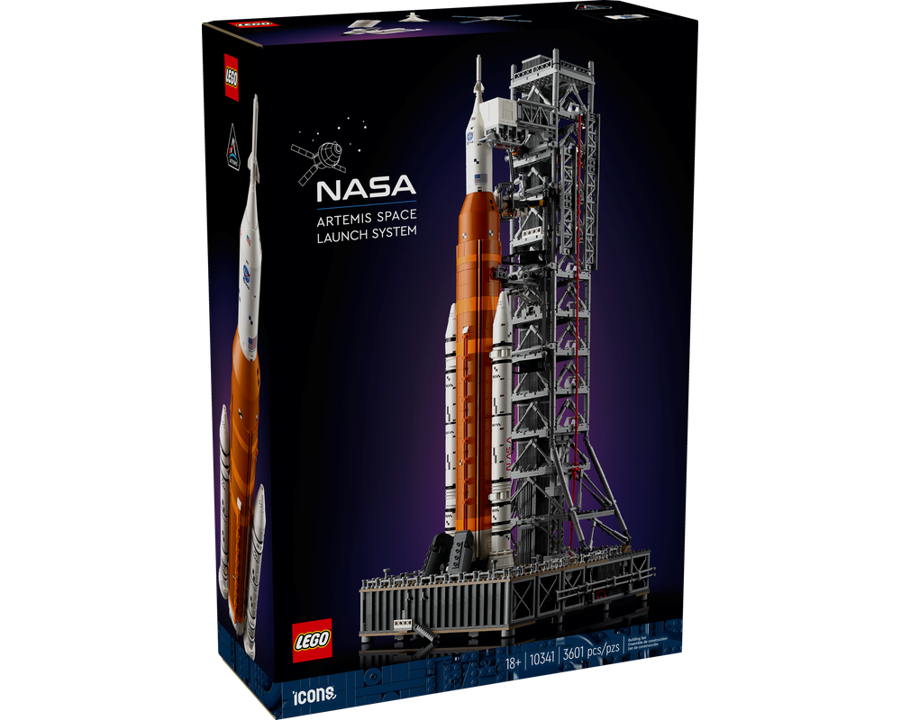 LEGO Set 10341-1 NASA Artemis Space Launch System (2024 Icons ...