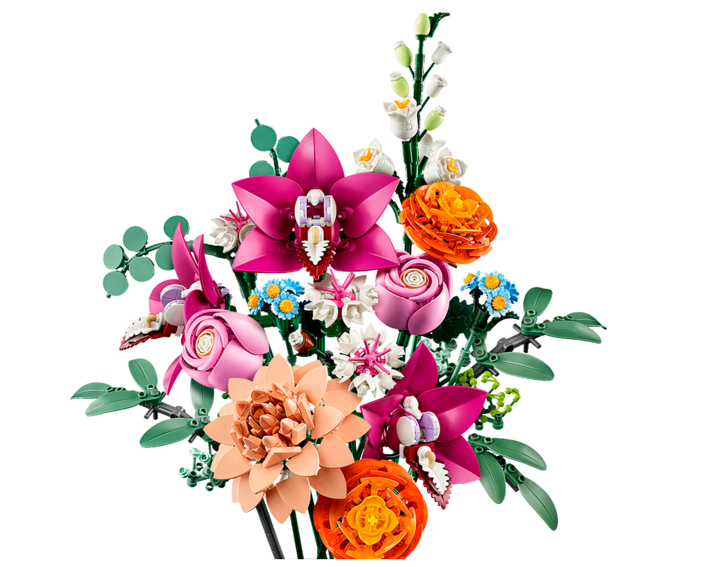 LEGO Set 10342-1 Pretty Pink Flower Bouquet (2025 Botanicals