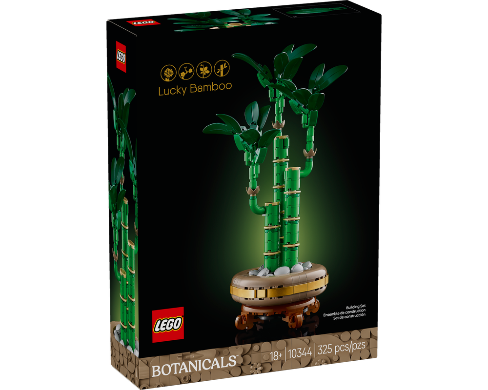 LEGO Set 10344-1 Lucky Bamboo (2025 Botanicals) | Rebrickable - Build ...