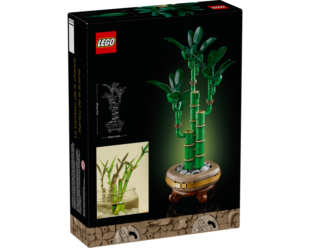 LEGO Set 10344-1 Lucky Bamboo (2025 Botanicals) | Rebrickable - Build ...