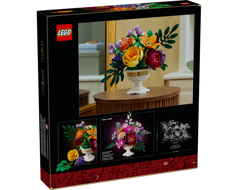 LEGO Set 10345-1 Flower Arrangement (2025 Botanicals