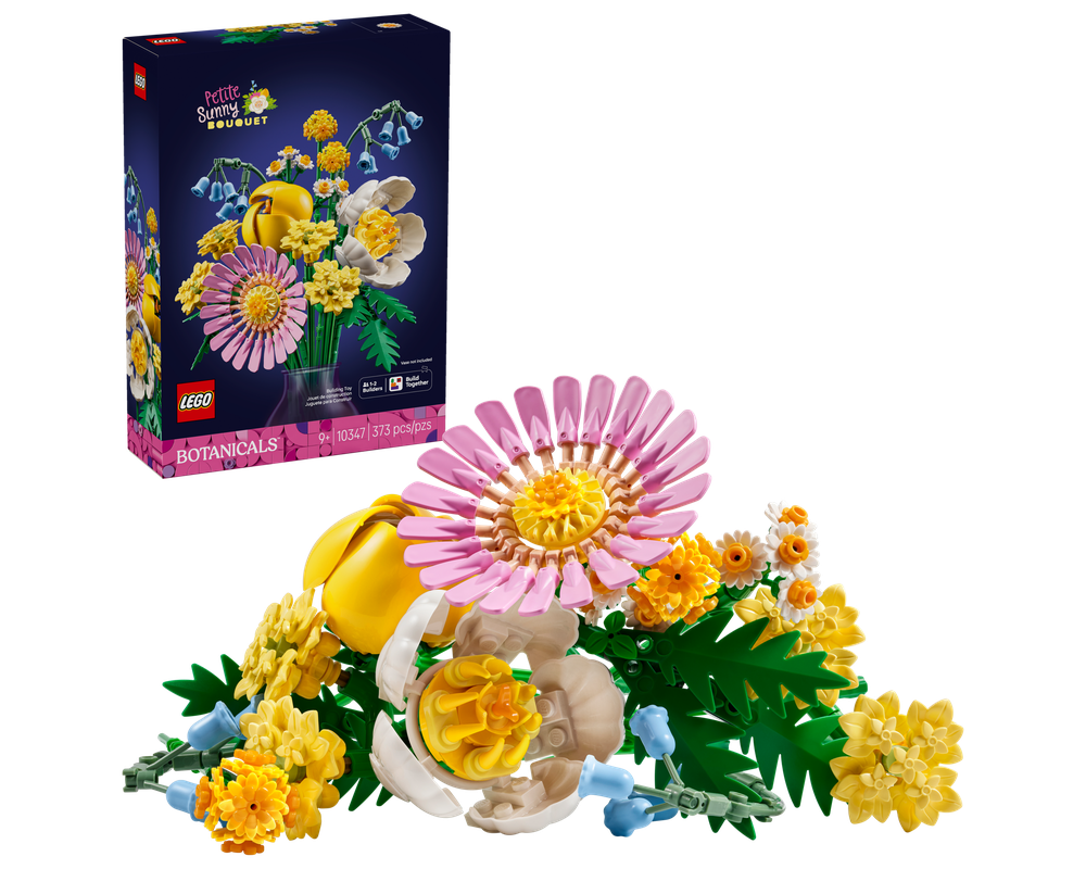 LEGO Set 10347-1 Petite Sunny Bouquet (2025 Botanicals