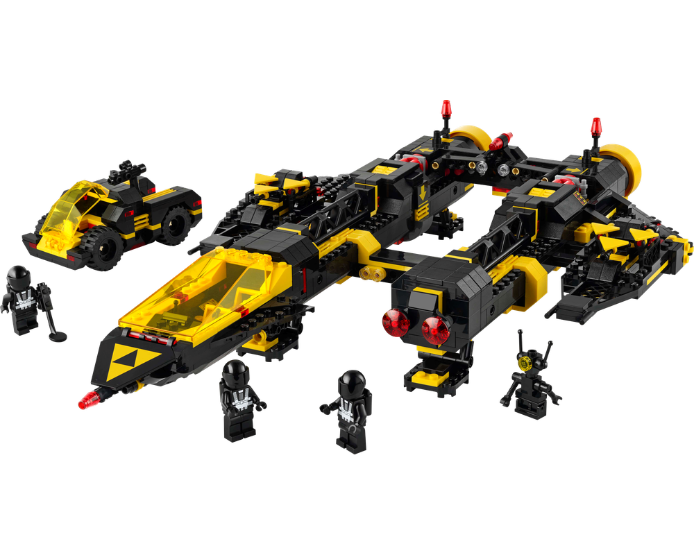 LEGO Set 10355-1 Blacktron Renegade (2025 Icons) | Rebrickable - Build ...