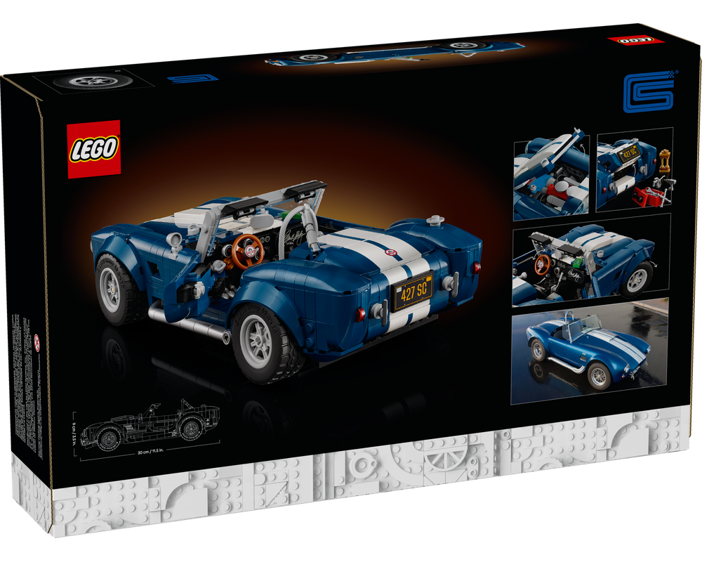 トモページ LEGO Set 10357-1 Shelby Cobra 427 S/C (2025 Icons) | Rebrickable