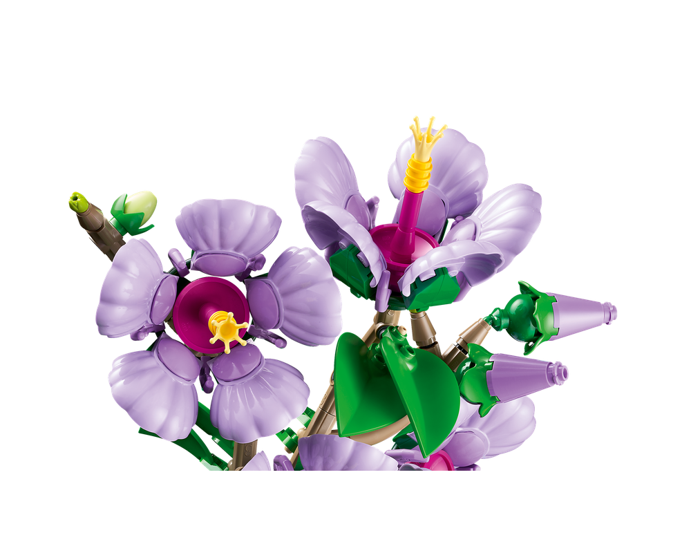 LEGO Set 10372-1 Hibiscus (2025 Botanicals) | Rebrickable - Build with LEGO