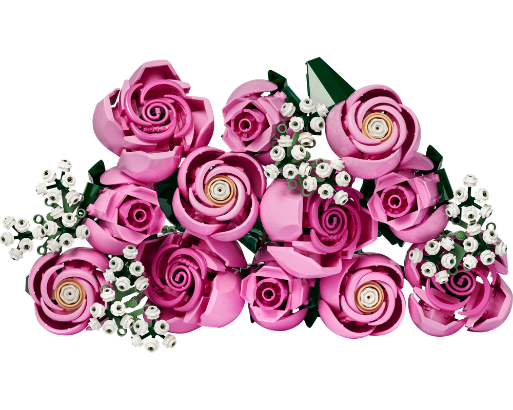くみ 1 LEGO Set 10374-1 Bouquet of Pink Roses (2025 Botanicals