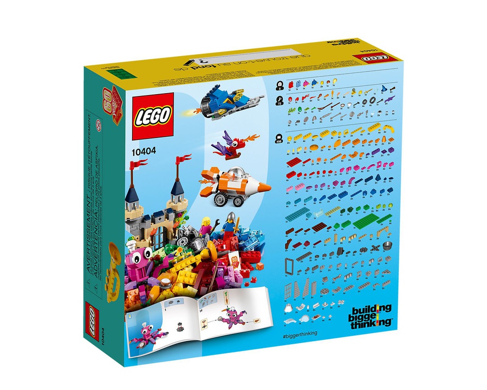 LEGO Set 10404-1 Ocean's Bottom (2018 Classic) | Rebrickable 