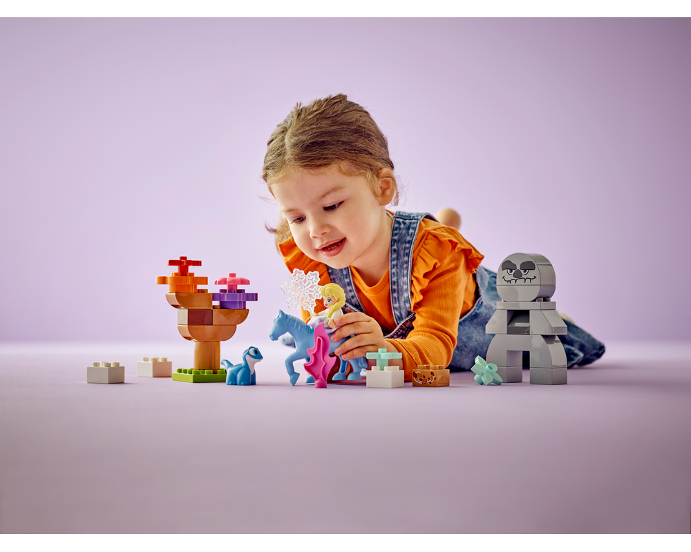 LEGO Set 10418-1 Elsa & Bruni in the Enchanted Forest (2024 Duplo ...