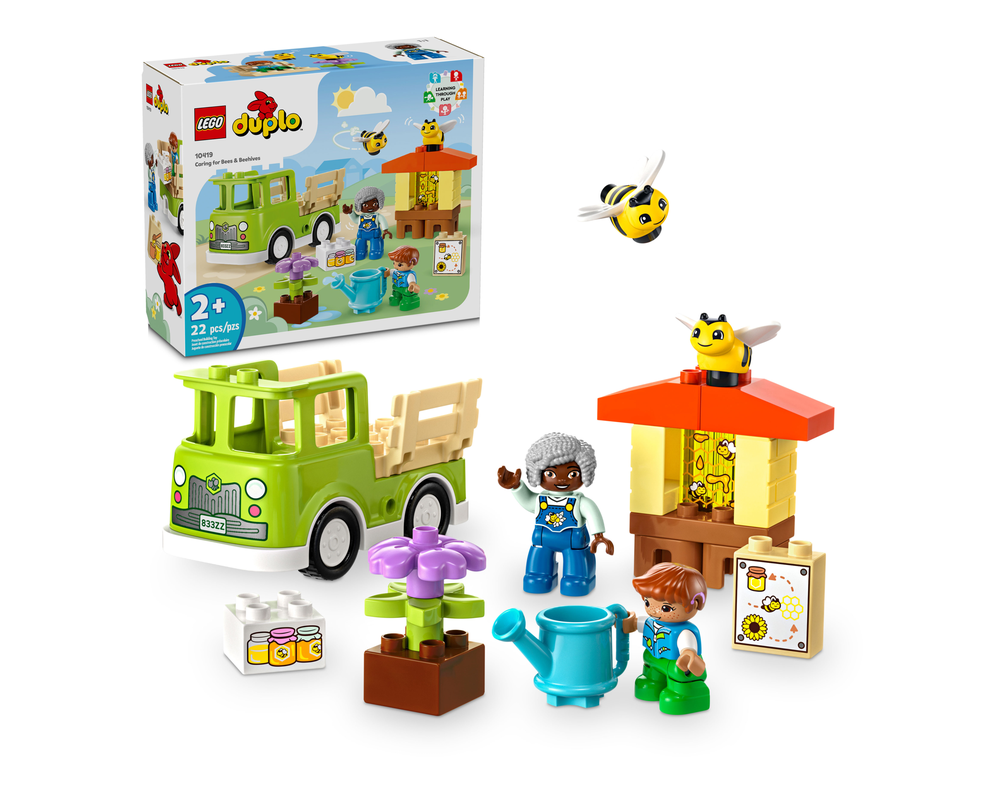 LEGO Set 10419-1 Caring for Bees & Beehives (2024 Duplo) | Rebrickable ...