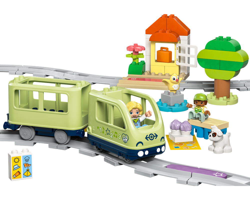 LEGO Set 10427-1 Interactive Adventure Train (2025 Duplo > Trains