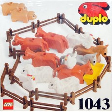 Farm Animals (and Fences) (set 1043-1)
