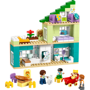 3 in 1 Modern Family House with Figures